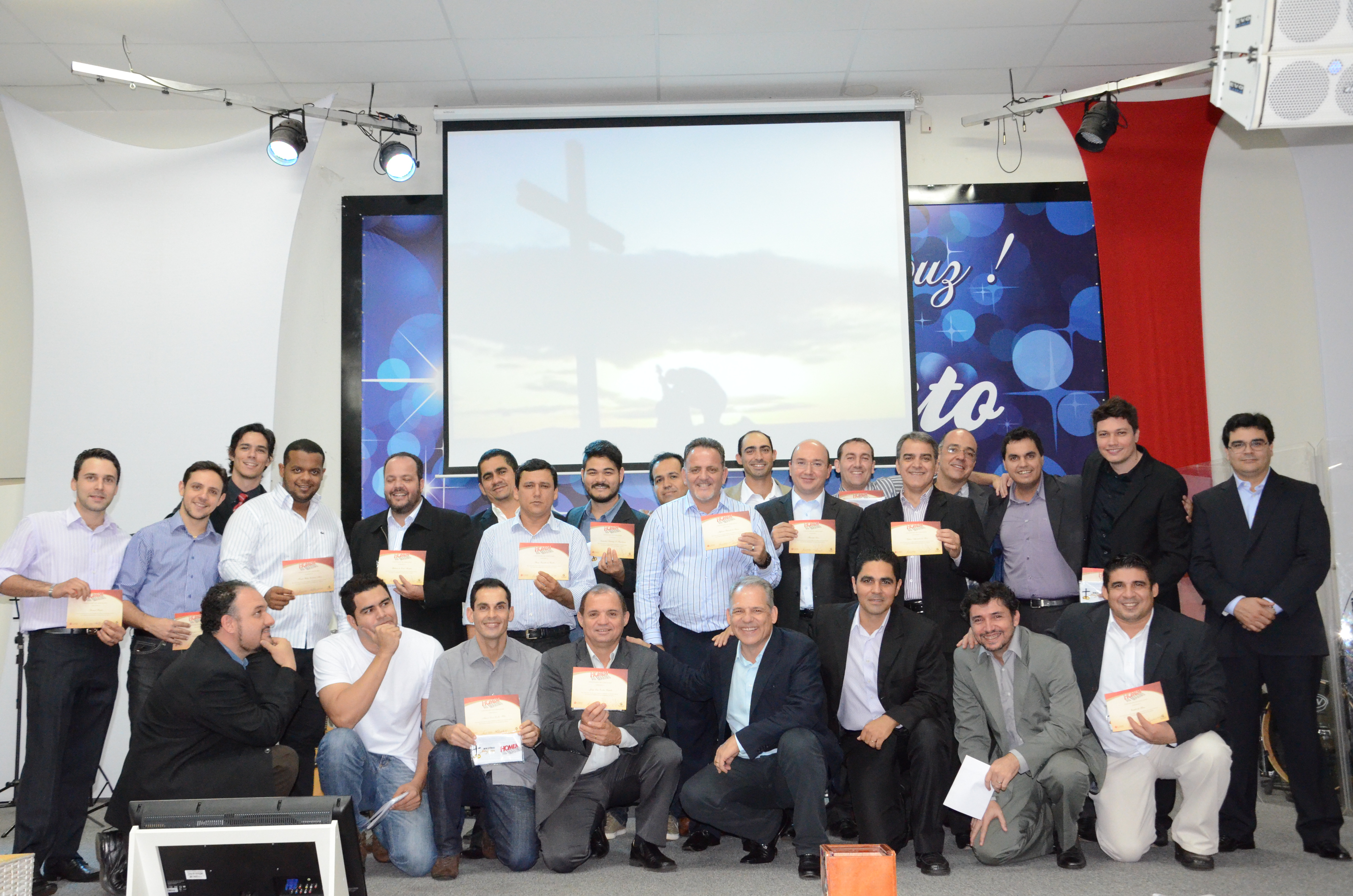 Formatura curso Homem ao Máximo
